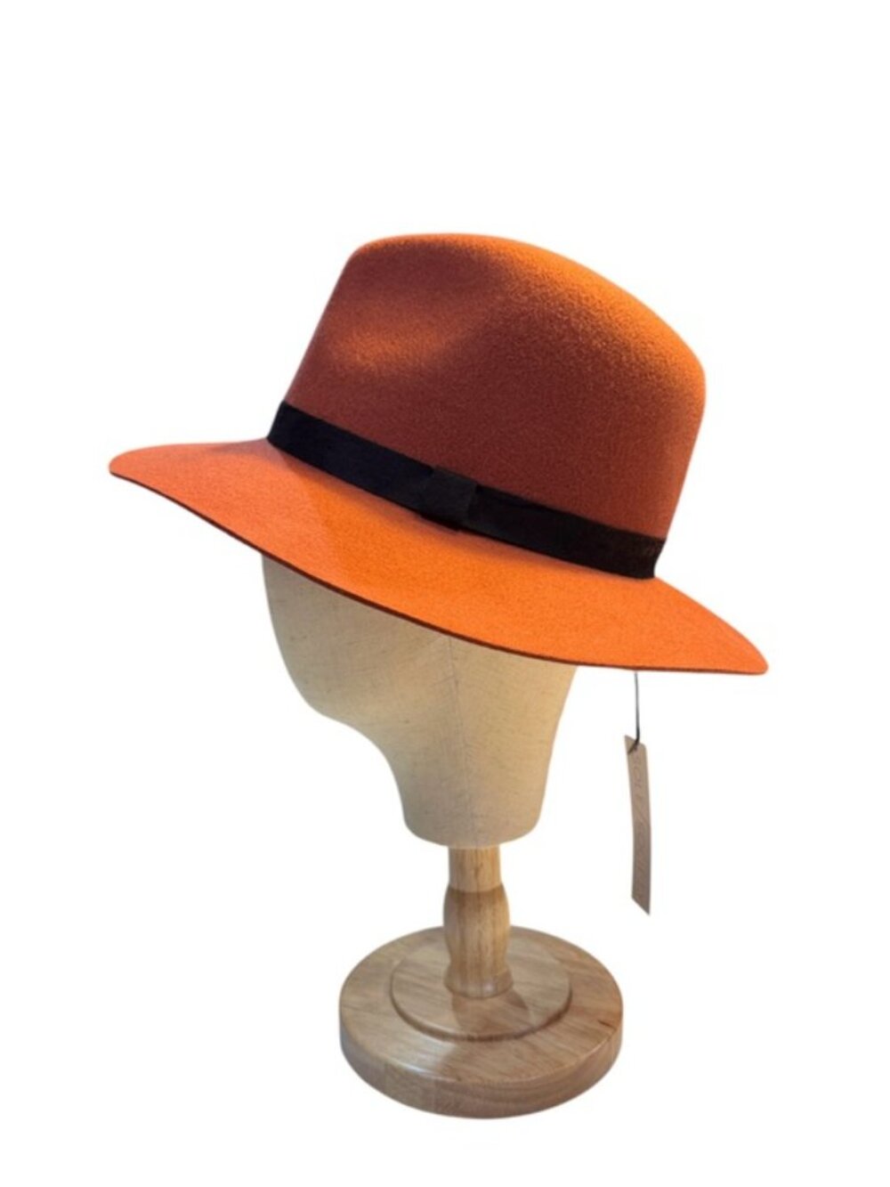 Sole Society 100% Wool Rancher Hat Terracotta Wide Brim Western Boho NWT - Picture 3 of 11